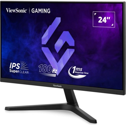 Монітор ігровий ViewSonic VX24G1-HD, 23.8 IPS, 1920х1080, 16:9, 180Гц, 1мс (MPRT), HDR10, 2xHDMI 1.4/1xDP