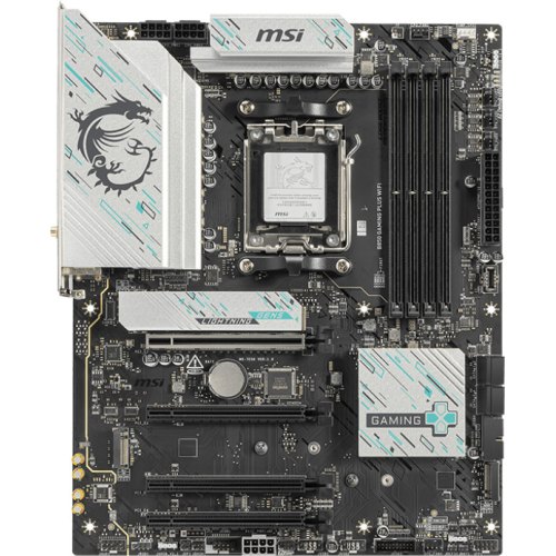 Материнська плата MSI B850 GAMING PLUS WIFI, sAM5, 4xDDR5, 3xM.2, 4xSATA, DP, LAN 5Gb