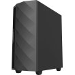 Корпус Gamemax Black Diamond CP, ATX, без блока живлення, чорний