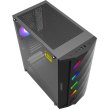 Корпус Gamemax Black Diamond CP, ATX, без блока живлення, чорний