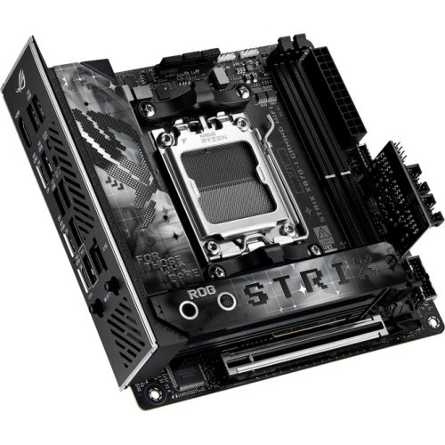 Материнська плата Asus ROG STRIX X870-I GAMING WIFI, sAM5, 2xDDR5, 4xM.2, 2xSATA, 1xPCIe, HDMI/2xUSB4, LAN 2.5Gb