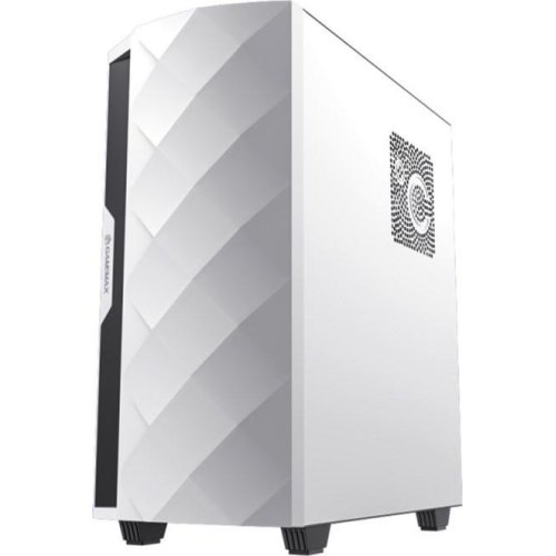 Корпус Gamemax White Diamond CP, ATX, без блока живлення, білий