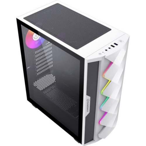 Корпус Gamemax White Diamond CP, ATX, без блока живлення, білий