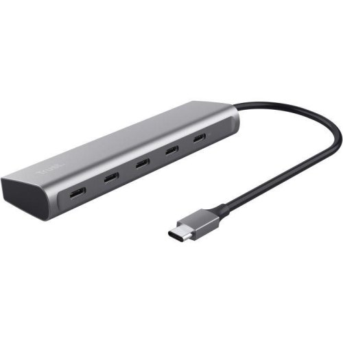 USB-хаб Trust Halyx, USB Type-C to 5xUSB Type-C (25136)