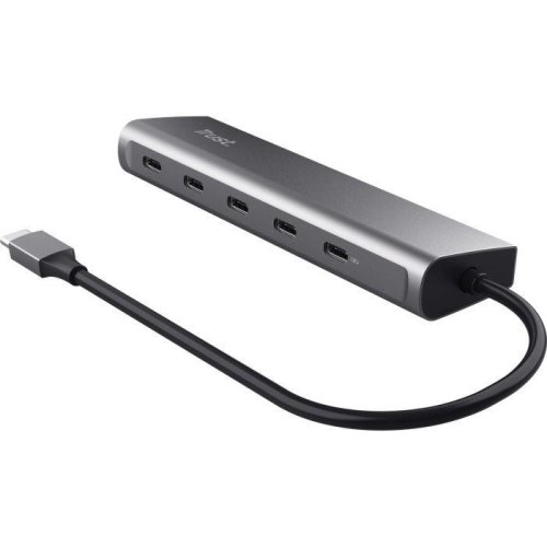 USB-хаб Trust Halyx, USB Type-C to 5xUSB Type-C (25136)