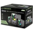 Акустична система 2.1 Esperanza Rainbow Soprano Speakers, USB, LED (EGS107)