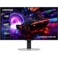 Монітор ігровий Samsung LS32FG812SIXCI, 32 OLED, 3840x2160, 240Гц