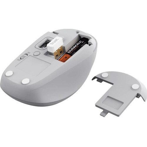 Миша бездротова Trust Yvi+Compact Multi-Device Wireless Mouse, White (25454)