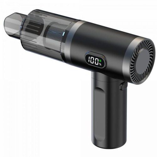 Автомобільний пилосос Atria V18S, 60Вт, 5000мАг, Black