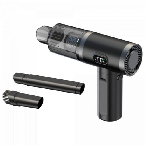 Автомобільний пилосос Atria V18S, 60Вт, 5000мАг, Black