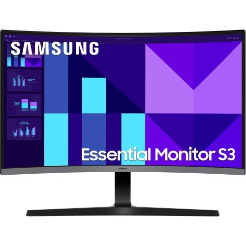 Монітор Samsung LS27D390GAIXCI, вигнутий, 27 VA,1920x1080, 100Гц, VGA/HDMI