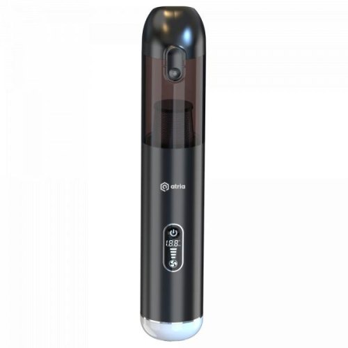 Автомобільний пилосос Atria V11S+, 120Вт, 6600мАг, Black