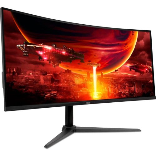 Монітор ігровий Acer Nitro ED340CUS3BMIIPX, вигнутий, 34 VA, 3440x1440, 180Гц (UM.CE0EE.301)