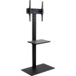 Стійка презентаційна, підлогова для телевізора Sector T15 Black, 19-55, до 30кг, VESA від 100х100 до 400x400