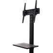 Стійка презентаційна, підлогова для телевізора Sector T15 Black, 19-55, до 30кг, VESA від 100х100 до 400x400