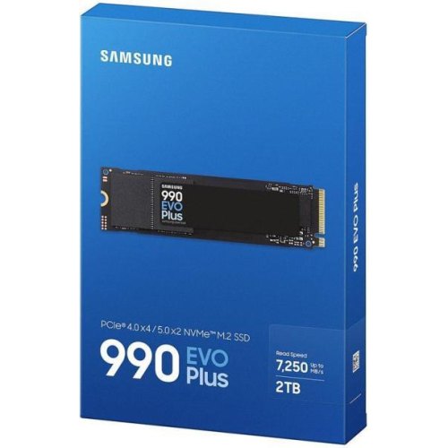 накопичувач SSD Samsung 990 EVO Plus, 2TB, NVMe (MZ-V9S2T0BW)