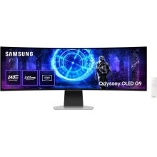 Монітор ігровий Samsung LS49DG952SIXUA, вигнутий, 49 OLED, 5120x1440, 240Гц