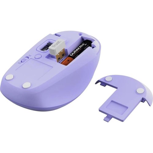 Миша бездротова Trust Yvi+Compact Multi-Device Wireless Mouse, Purple (25583)