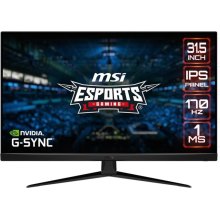 Монітор MSI G321Q, 31.5 IPS, 2560x1440, 1ms, 170Hz, 178/178, 2xHDMI/DP