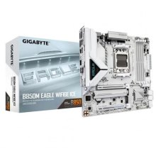Mатеринська плата Gigabyte B850M EAGLE WIFI6E ICE, sAM5, AMD B850, mATX, 2xM.2, 2xDP/HDMI, 2.5GbE LAN