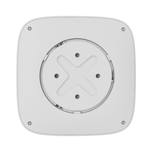 Бездротовий датчик температури та чадного газу Ajax FireProtect 2 RB Heat CO, змінна батарея, білий (000034664)