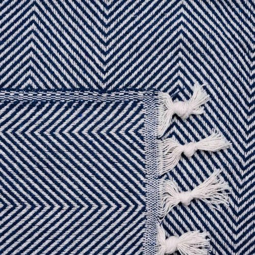 Плед Ardesto Summer, 190х220см, 100% бавовна, синій (ART0920SB)