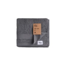 Рушник махровий Ardesto SuperSoft, 50х90см, 100% бавовна, темно-сірий (ART2250MCP)