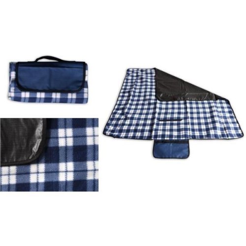 Плед Ardesto Picnic, 130х170см, 100% поліестер, клітинка, синій (ART0916BC)