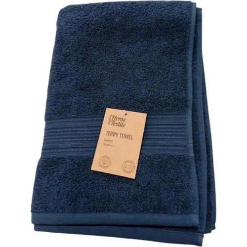 Рушник махровий Ardesto SuperSoft, 70х140см, 100% бавовна, синій (ART2270DBP)