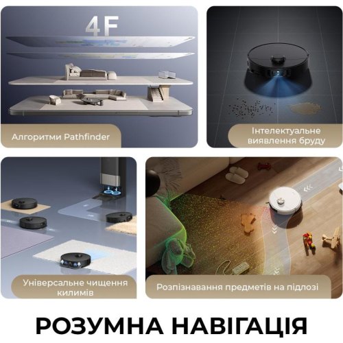 Робот-пилосос Dreame L40S Pro Ultra White (RLL74CE-WH)