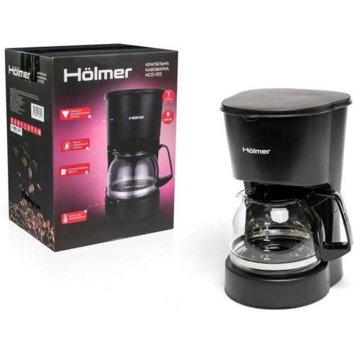 Кавоварка крапельна Holmer HCD-012, 600мл