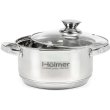 Каструля Holmer CR-12538-SS, 3.8л, з кришкою