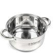 Каструля Holmer CR-12538-SS, 3.8л, з кришкою