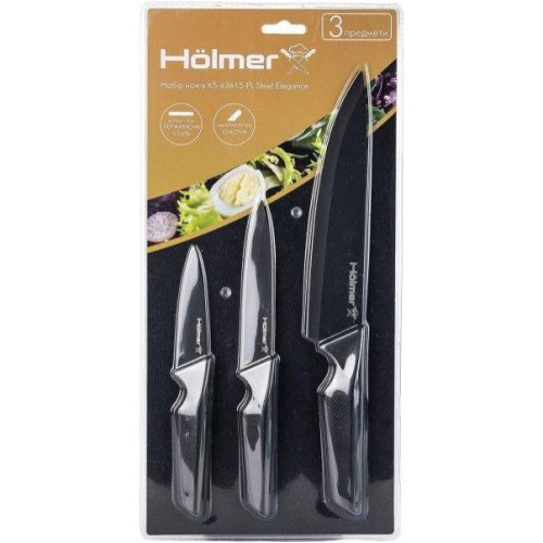 Набір ножів Holmer KS-63615-PL Steel Elegance