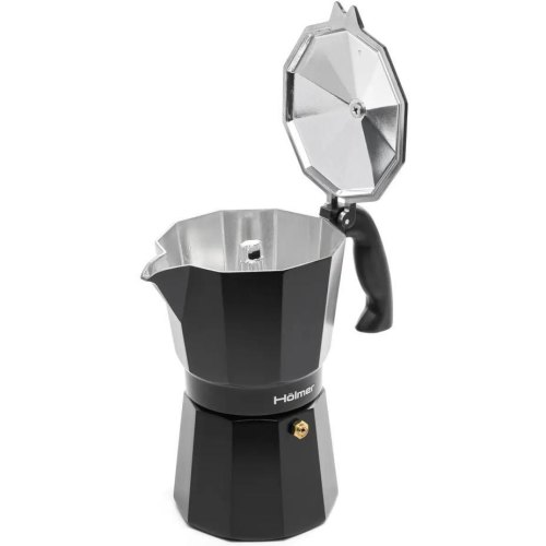 Кавоварка гейзерна Holmer CF-0450-B Black Moon, 450мл