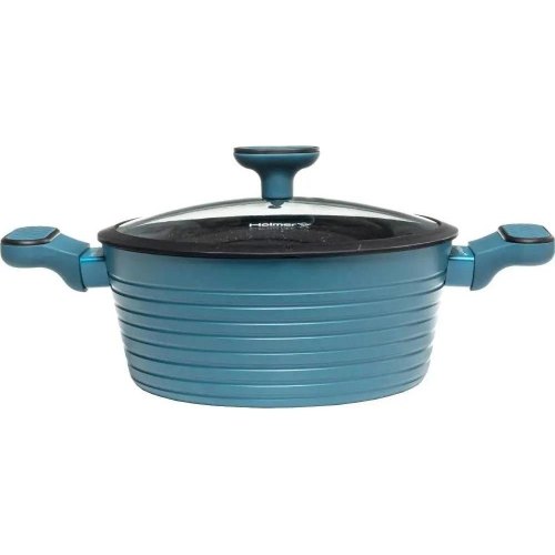Каструля кована Holmer CR-1338-FABSL Lagoon, 3.8л, з кришкою
