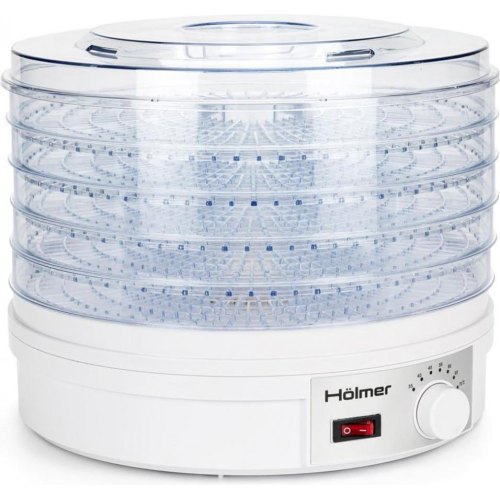 Сушарка для продуктів Holmer HFD-30W, 300Вт, 10л, діаметр 32см