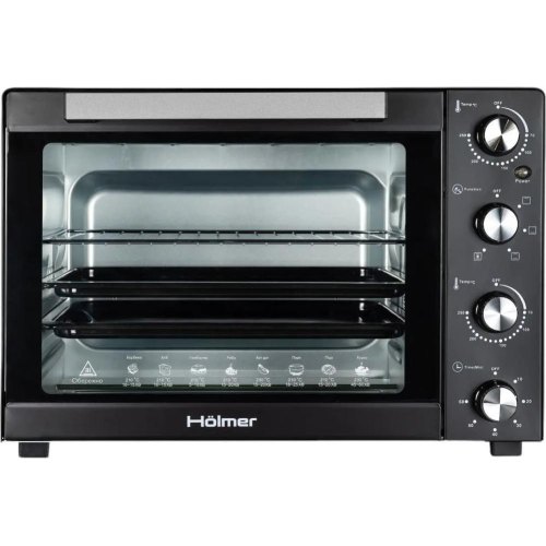 Електропіч Holmer HEO-162C, 1900Вт, 60л, конвекція, 2 деко