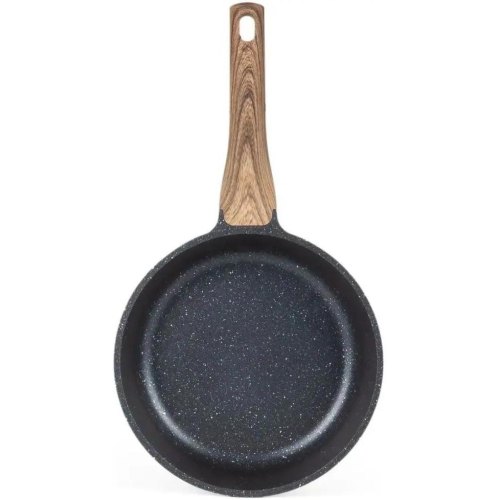 Сковорода лита Holmer FP-33524-SWMBML Natural, 24см, з кришкою