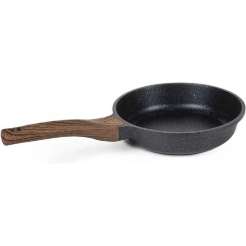 Сковорода лита Holmer FP-33524-SWMBML Natural, 24см, з кришкою