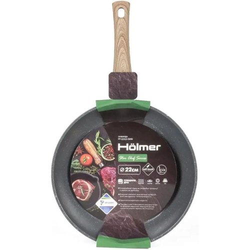Сковорода кована Holmer FP-22322-SWMB Star Chef, 22см