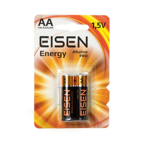 Батарейка лужна Eisen Energy Alkaline Pro LR6, AA, блістер, 2шт