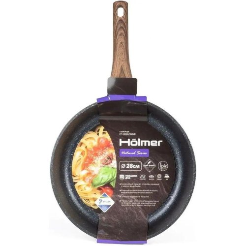 Сковорода лита Holmer FP-33528-SWMB Natural, 28см