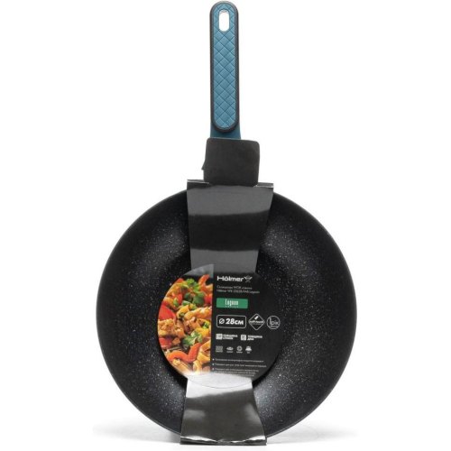 Сковорода ВОК кована Holmer WK-22628-FAB Lagoon