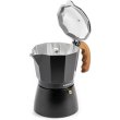 Кавоварка гейзерна Holmer CF-0150-BW Natural, 150мл
