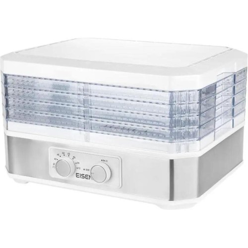 Сушарка для продуктів Eisen EFD-055W, 500Вт, 5 рівнів, 15л, діаметр 38см
