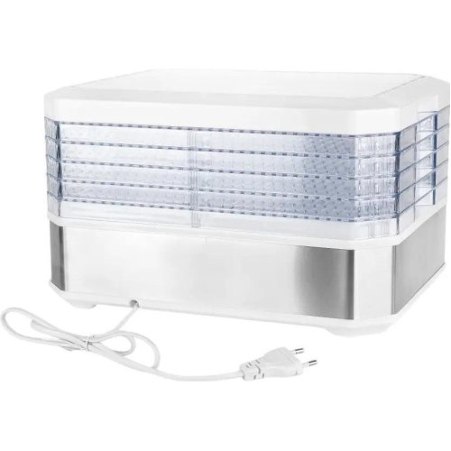 Сушарка для продуктів Eisen EFD-055W, 500Вт, 5 рівнів, 15л, діаметр 38см