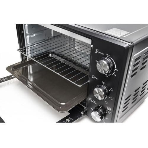 Електропіч Holmer HEO-083PC, 1500Вт, 38л, конвекція, деко для піци