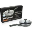 Сковорода кована Holmer FP-22722-SGMGL Modern, 22см, з кришкою