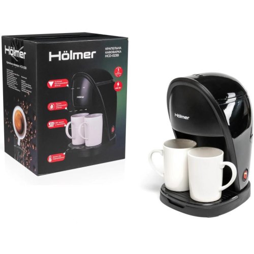 Кавоварка крапельна Holmer HCD-023B, 240мл